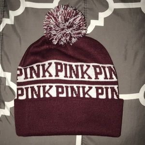 VS PINK beanie
